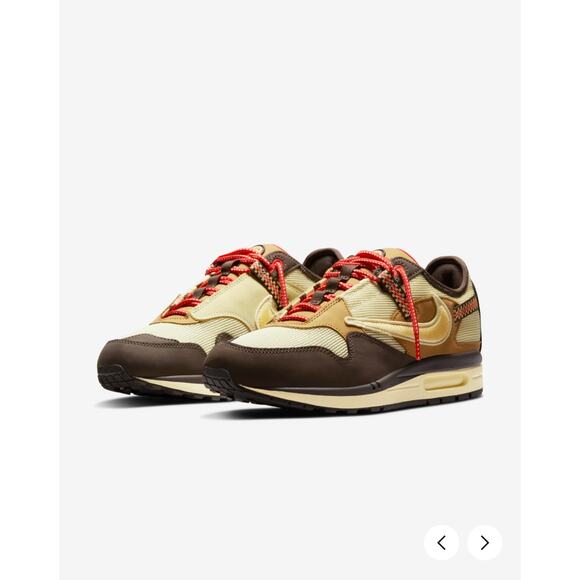 Nike Air Max 1 Travis Scott Cactus Jack Baroque Brown Mens 5 Wmns 6.5 DO9392-200 main image 12